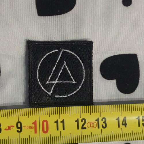 Linkin Park symbol embroidered mini patch