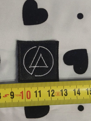 Linkin Park symbol embroidered mini patch