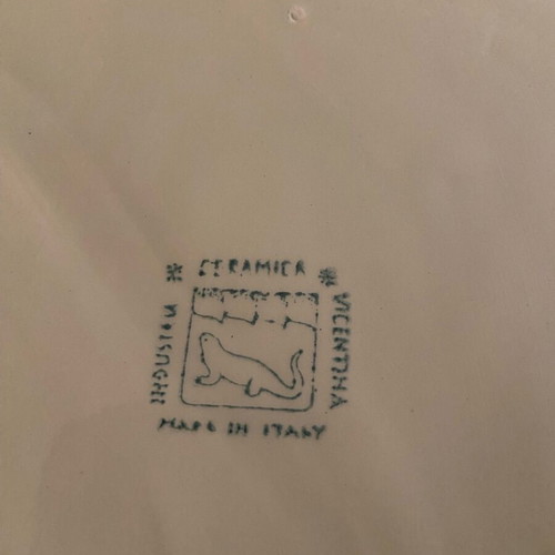 Oven dish with painting like new
