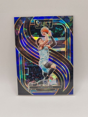 Κάρτα LaMelo Ball Panini Select 2024-25 Premier Level Cracked Ice Blue Prizm καινούργια