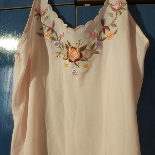 Satin robe pure silk set new, pink, size XL