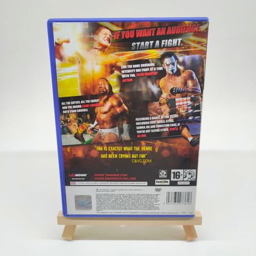 TNA Impact! Playstation 2 PS2 used, complete and functional