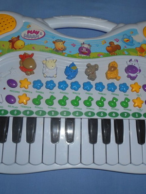 Παιδικό πιανάκι Play 'N' Learn σαν καινούργιο, με μπαταρίες
