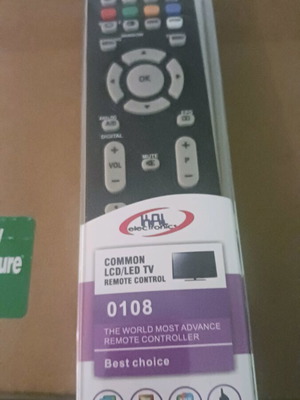 Philips 0108 remote control new for LCD LED TV