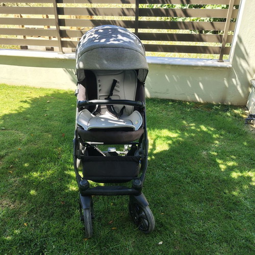 Riko 3-in-1 Baby Stroller like new with step for second child