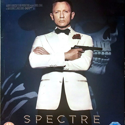 James Bond Spectre Blu-Ray μεταχειρισμένο, αγγλικοί υπότιτλοι
