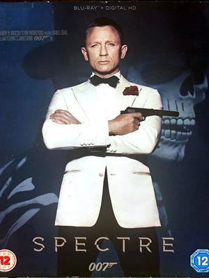 James Bond Spectre Blu-Ray μεταχειρισμένο, αγγλικοί υπότιτλοι