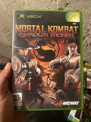 Mortal Kombat Shaolin Monks Xbox classic CIB