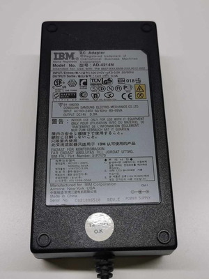 Γνήσιος Φορτιστής Laptop ΙΒΜ AD-4214N / 14Volt - 3A.