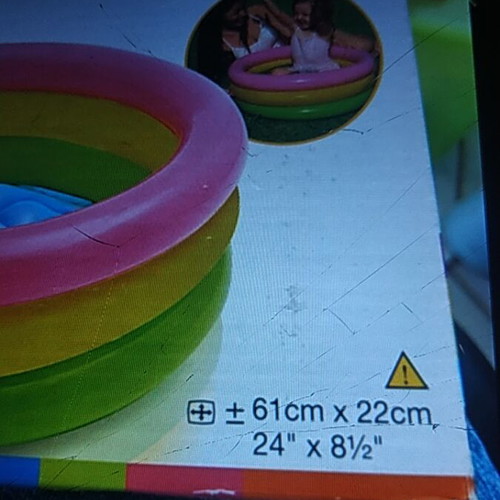 Inflatable pool new