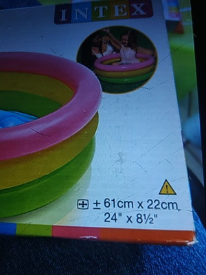 Inflatable pool new
