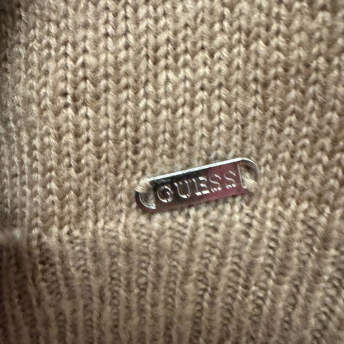 Guess beige blouse with rhinestones, size XS, used