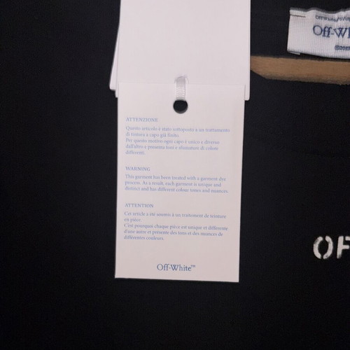 Off White T-shirt new, size L, black