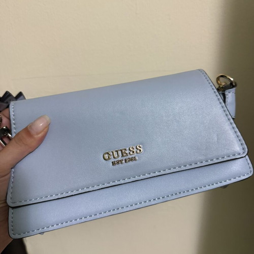Guess shoulder bag, turquoise