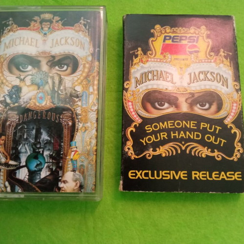 Michael Jackson Pepsi cassette tapes used