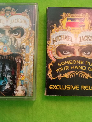 Michael Jackson Pepsi cassette tapes used