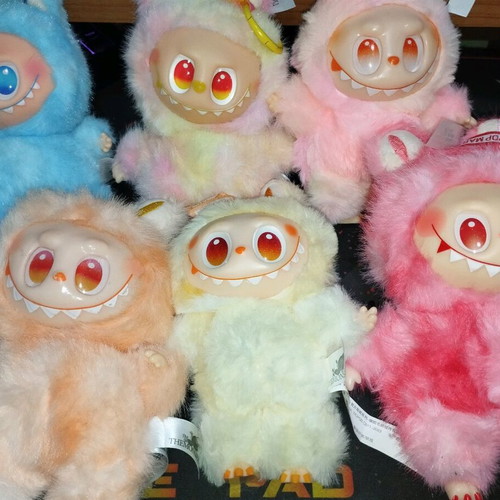 Lafufu plush doll new with bag and box