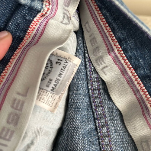 Diesel jeans used with wide leg, size 31