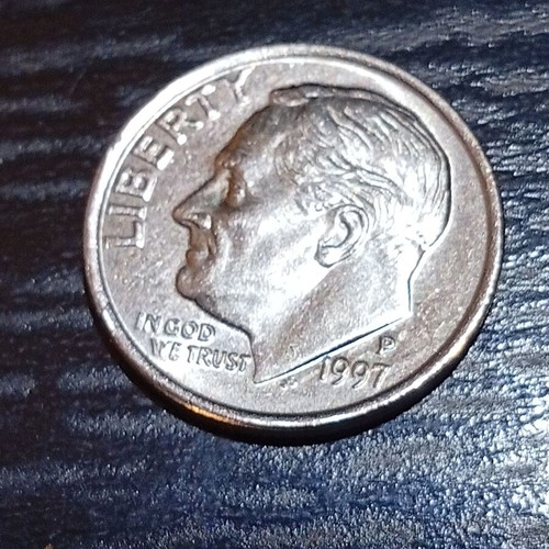 USA 1 dime coin 1997 like new
