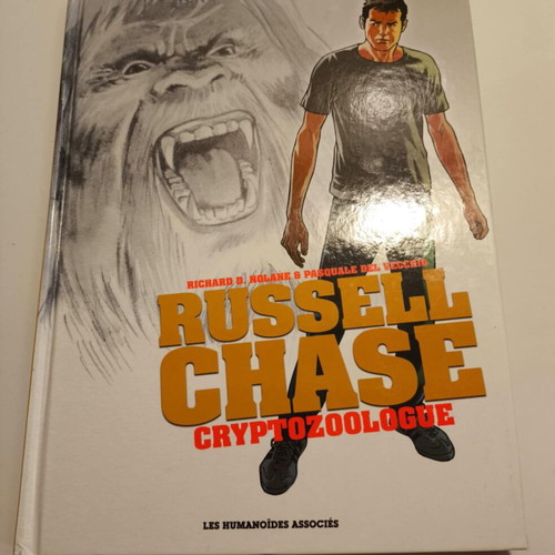 Russell Chase Cryptozoologue French hardcover comic used