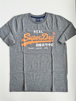 Superdry T-shirt γκρι μέγεθος L σαν καινούργιο