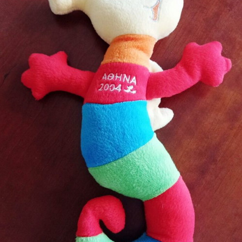 Proteas Plush Mascot Athens 2004 Paralympic Games like new