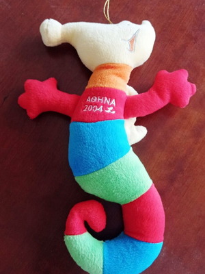 Proteas Plush Mascot Athens 2004 Paralympic Games like new
