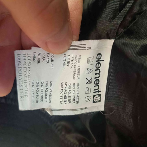 Element Checked Jacket with Hood Like New, Size M/L