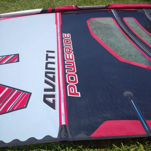 Avanti Poweride 7.0 m Windsurfing Sail used, freerace freeride no cam
