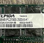  ELPIDA 256MB SODIMM RAM EBD26UC6AMSA-6B