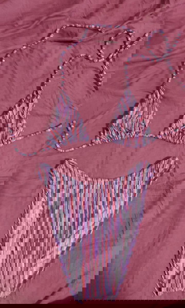 Бикини малък-xs Висока талия.