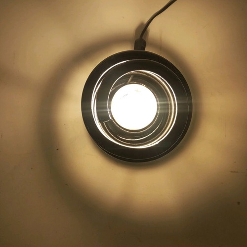Desk lamp made from car parts with Edison bulb like new
