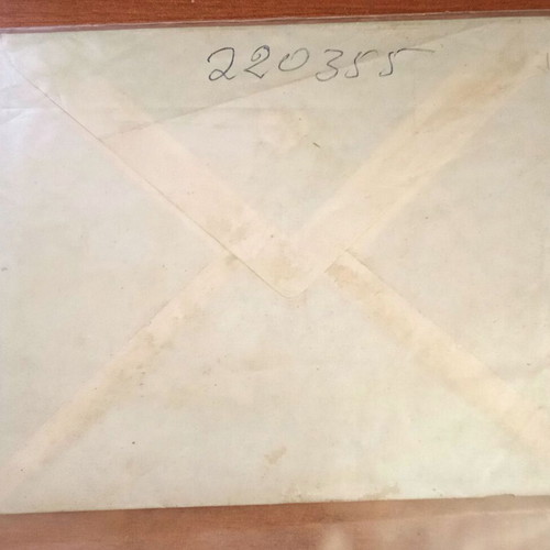 Nea Dimokratia Collectible Letter used, Ioannis Varvitsiotis, 1970s