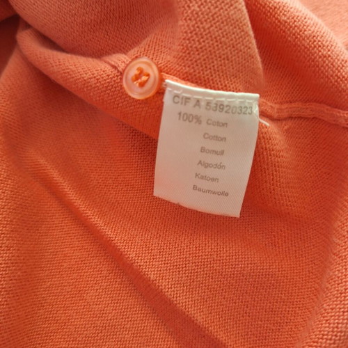 La Redoute Collections long-sleeve coral cotton sweater, XS