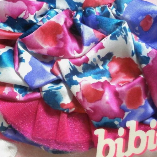 Bibi-Bo Spanish Floral Dress El Greco vintage 80s new with box