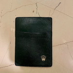 Rolex wallet used, leather