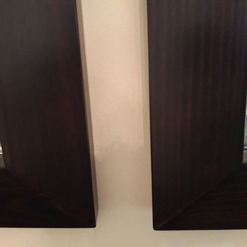 Wenge wood buffet with 2 mirrors like new
