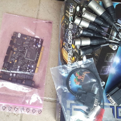 RME HDSP 9632 sound card like new with break out cables