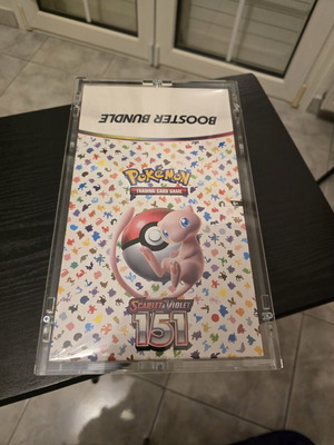 Pokemon Scarlet & Violet 151 Booster Bundle with Acrylic Case