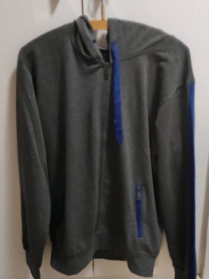 Fita Fashion Ανδρική Ζακέτα Σαν Καινούργιο, Μέγεθος M, Γκρι Μπλε