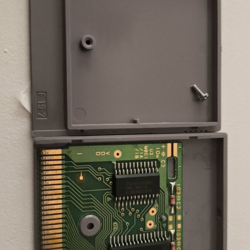 Double Dragon 1 Game Boy cartridge used