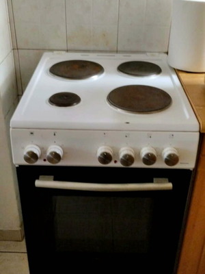 Κουζίνα εμαγιέ Morris MKE64395 ηλεκτρικός φούρνος μεταχειρισμένη, ενεργειακής κλάσης Α