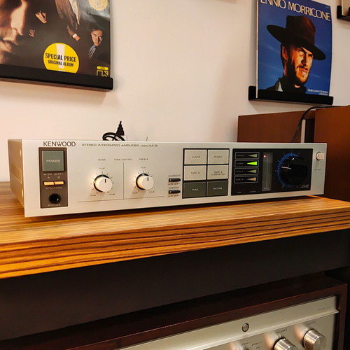 Kenwood KA-51 vintage integrated amplifier 2x50W RMS phono stage used