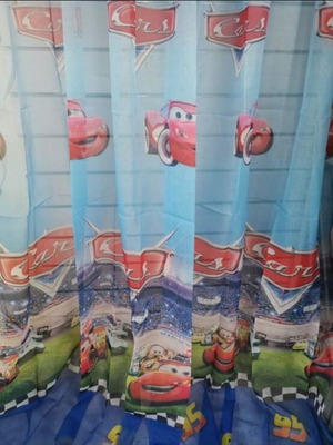 Cars kids curtain 270x270 new