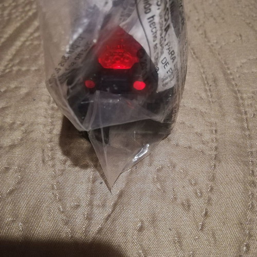Hot Wheels toy car with red light new, sealed