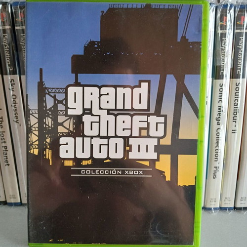 Grand Theft Auto 3 Xbox game