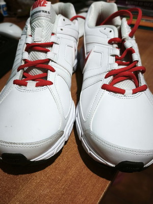 Nike Downshifter 5 LEA leather athletic shoes size 47 new