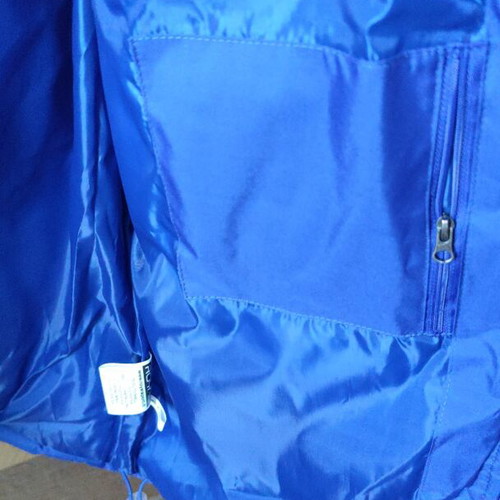 Royal delivery jacket blue - white large new with tags