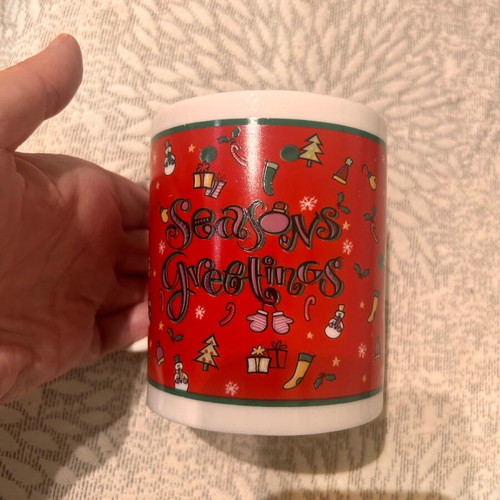 Christmas large mug like new