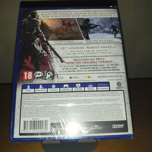 Assassin’s Creed Rogue Remastered PS4 new, sealed